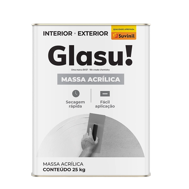 Glasu! Massa Acrílica