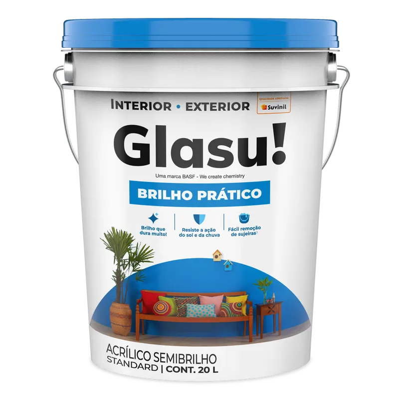 Tinta Glasu! Brilho Prático