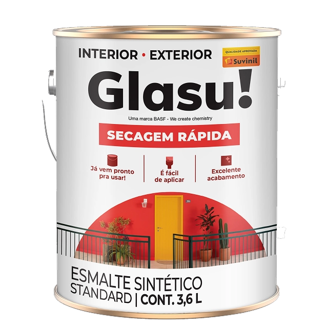 Glasu! Secagem Rápida Fosco